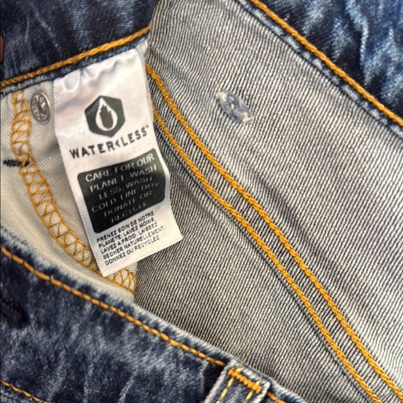 Levi's Blue Straight Jeans Classic Style - Picture 6 of 7